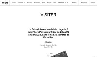 Salon International de la Lingerie & Interfiliere Paris