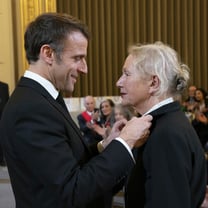 Designer Agnès B. receives French Legion of Honor